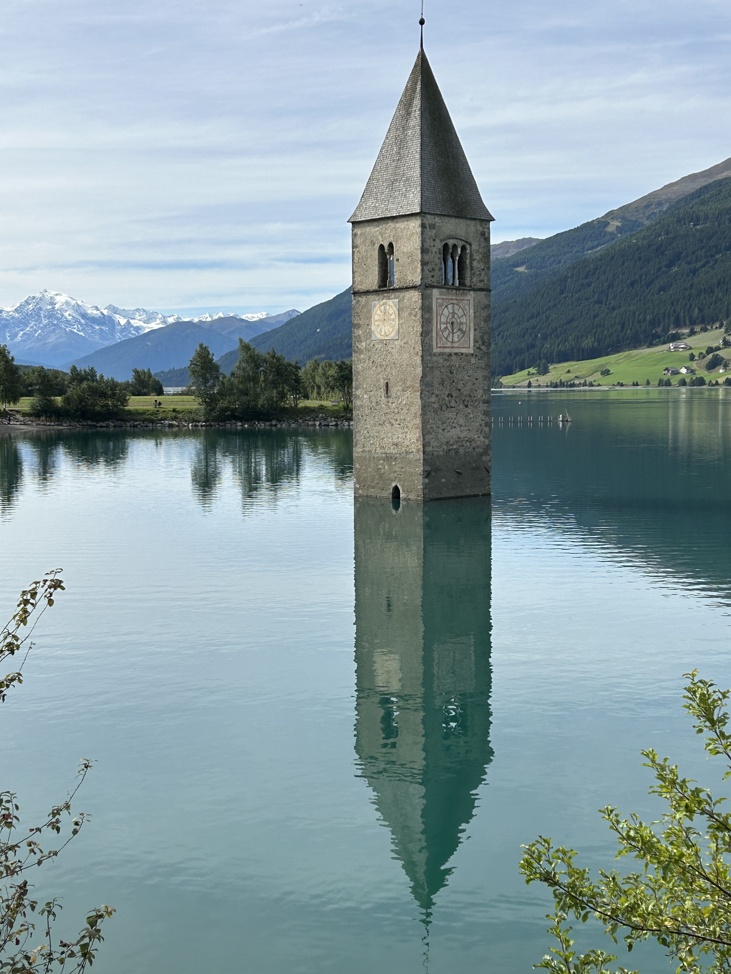 Campanile sommerso del lago di Resia